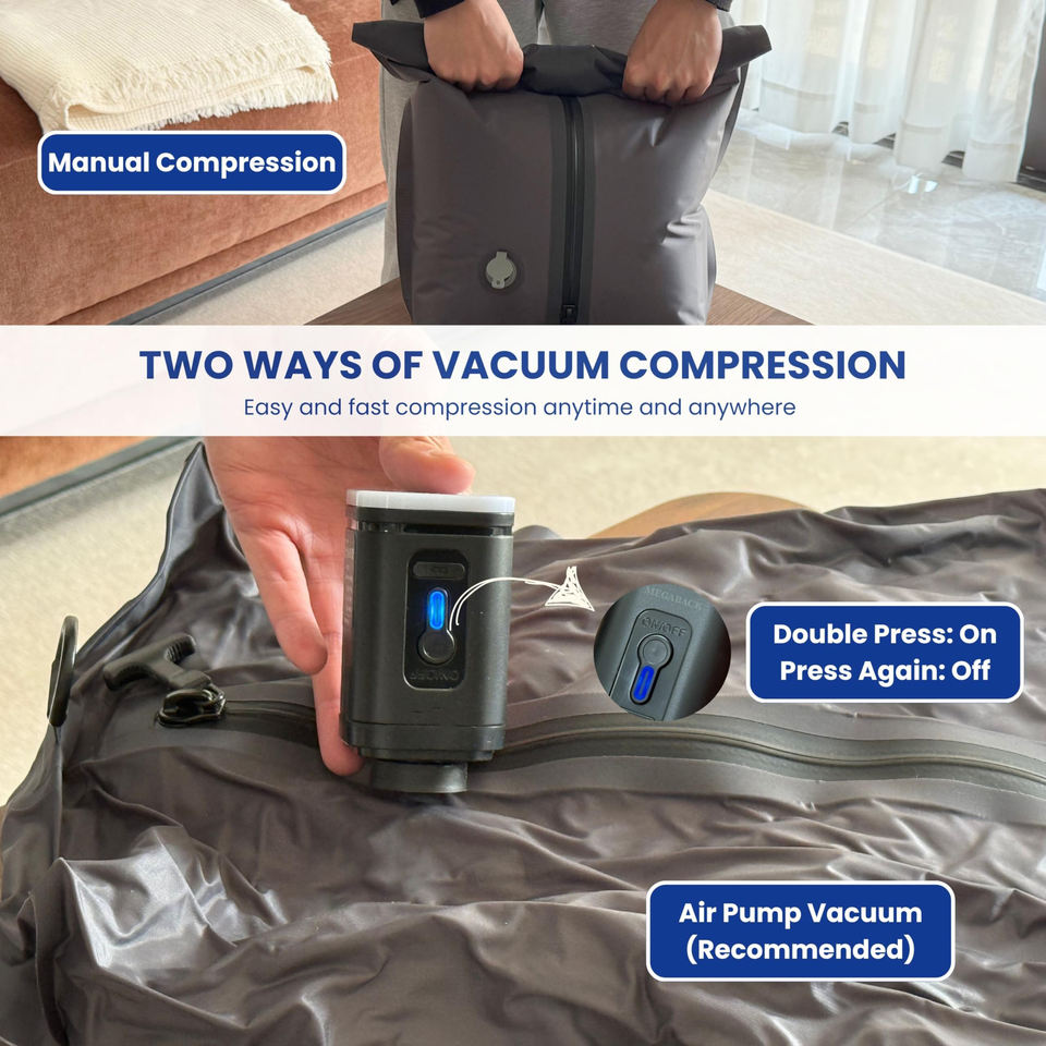 Lighter luggage. More freedom.